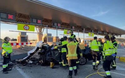 Trágico accidente en la R-3: Conductor de VTC fallece en una colisión