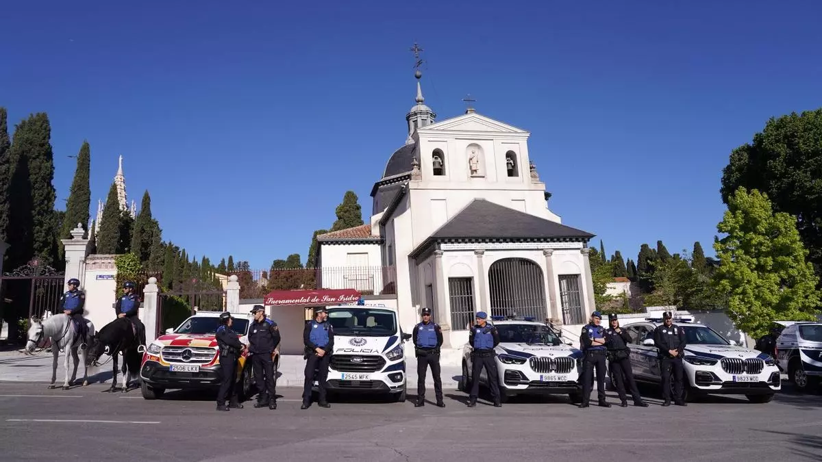 Madrid refuerza la seguridad para San Isidro con más de 2.000 agentes desplegados