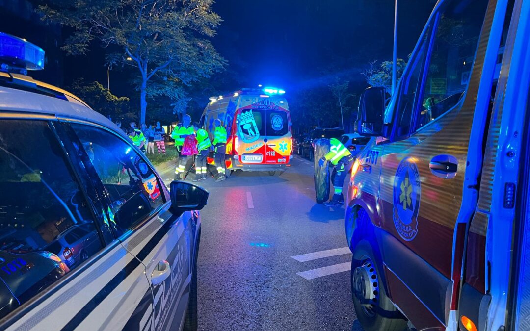 Motorista muere en impactante choque con turismo en San Blas