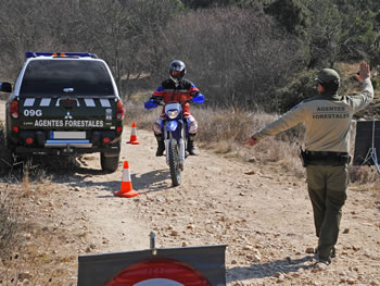 Agente forestal atropellado durante operativo de vigilancia en Sierra del Guadarrama