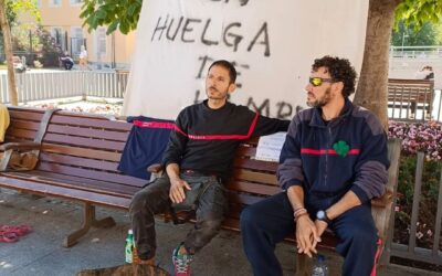 Tras 29 días de huelga de hambre, finaliza la protesta de los Bomberos de Leganés