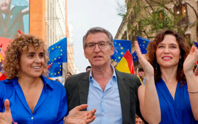 El Partido Popular arrasa en Madrid y tiñe de azul 16 distritos en las elecciones europeas