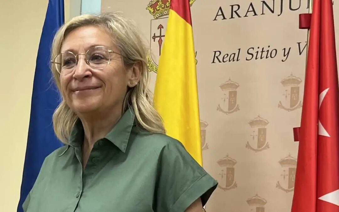 La alcaldesa de Aranjuez, María José Martínez de la Fuente, anuncia su renuncia a la Alcaldía