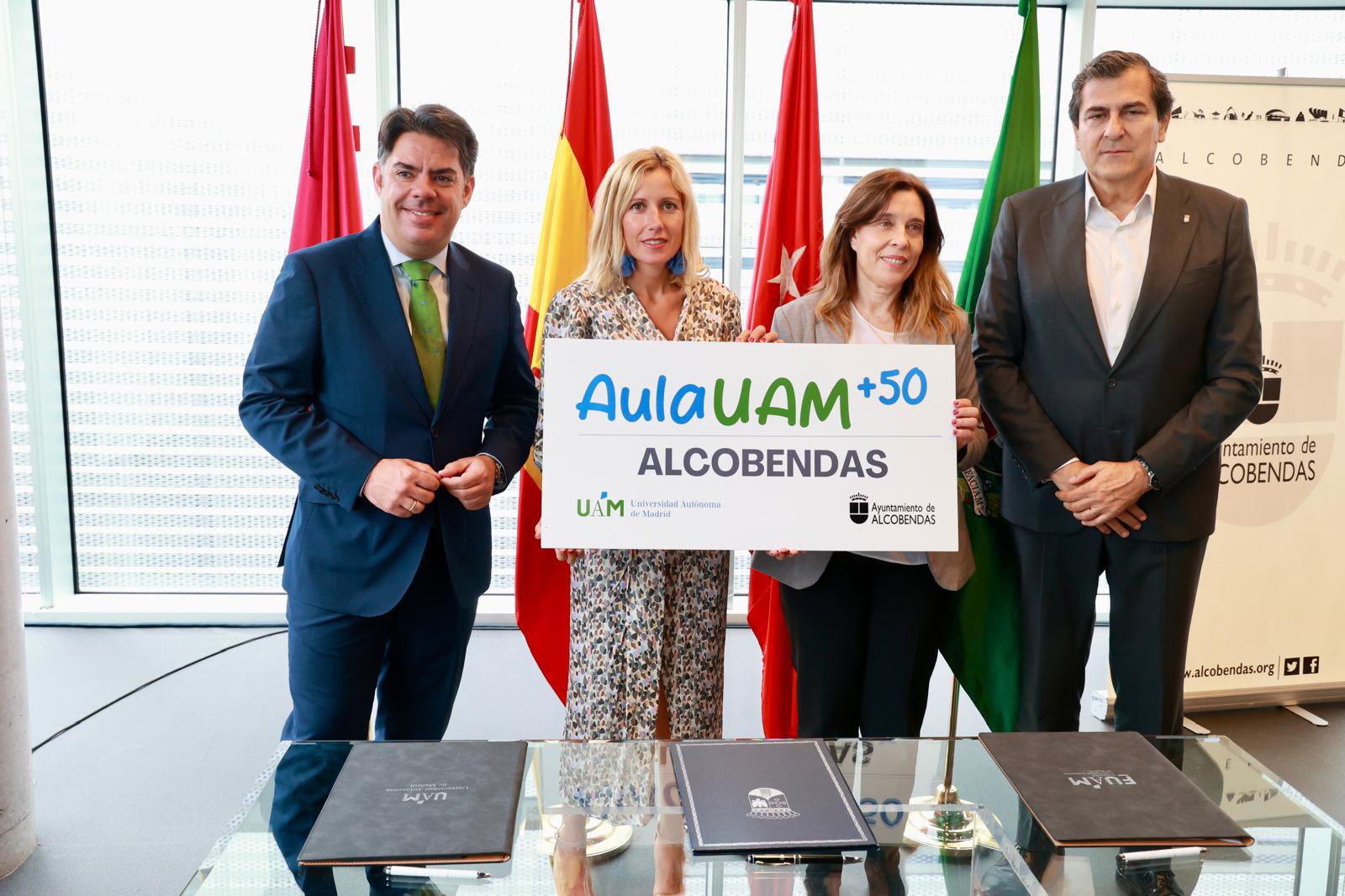 La UAM y los Ayuntamientos de Alcobendas y Tres Cantos lanzan el programa AulaUAM+50 para la población mayor