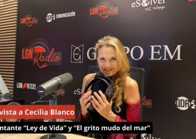 31/05/24 Entrevista a Cecilia Blanco. Cantante “Ley de Vida” y “El grito mudo del mar”