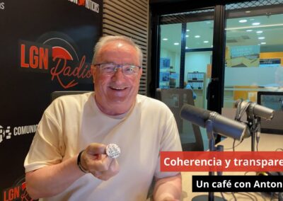 03/06/24 Coherencia y transparencia. Un café con Antonio