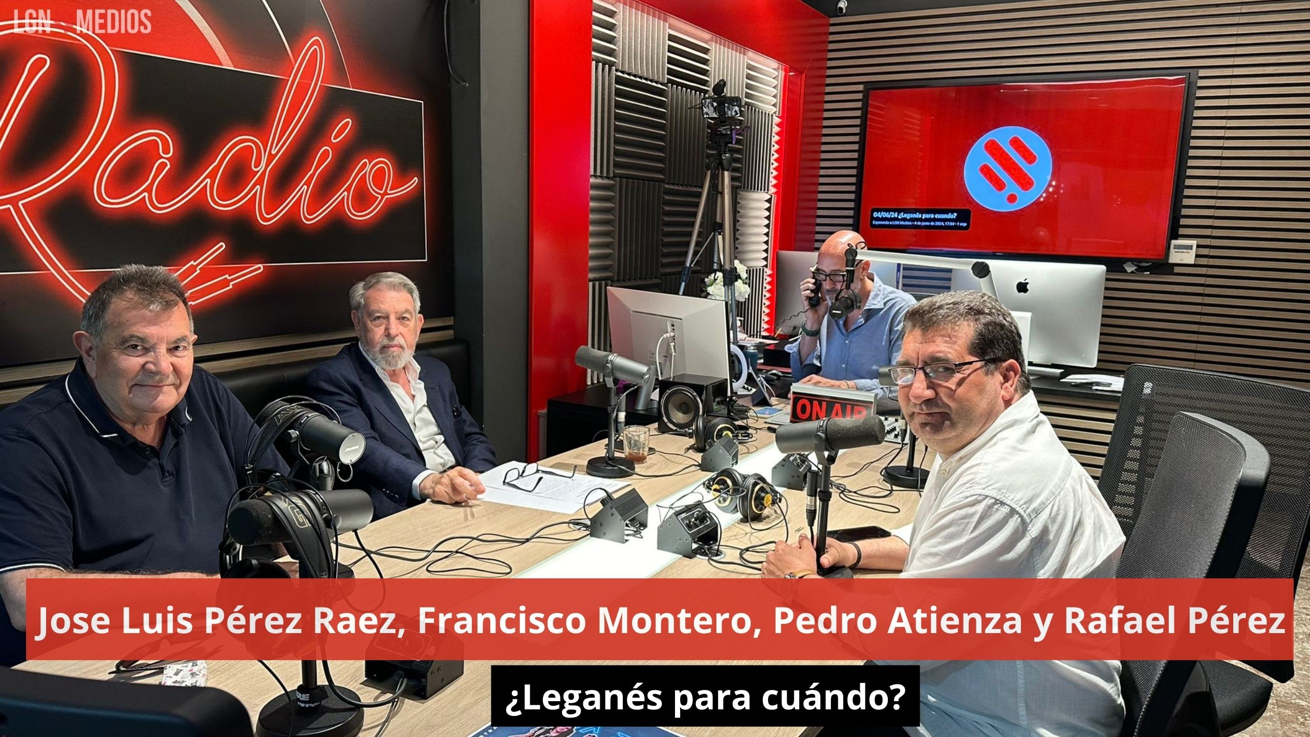 Jose Luis Pérez Raez, Francisco Montero, Pedro Atienza y Rafael Pérez ¿Leganés para cuándo?