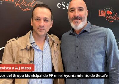 11/06/24 Entrevista a A.J Mesa. Portavoz del Grupo Municipal de PP en el Ayuntamiento de Getafe