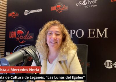 11/06/24 Entrevista a Mercedes Neria. Concejala de Cultura de Leganés. “Las Lunas del Egaleo”