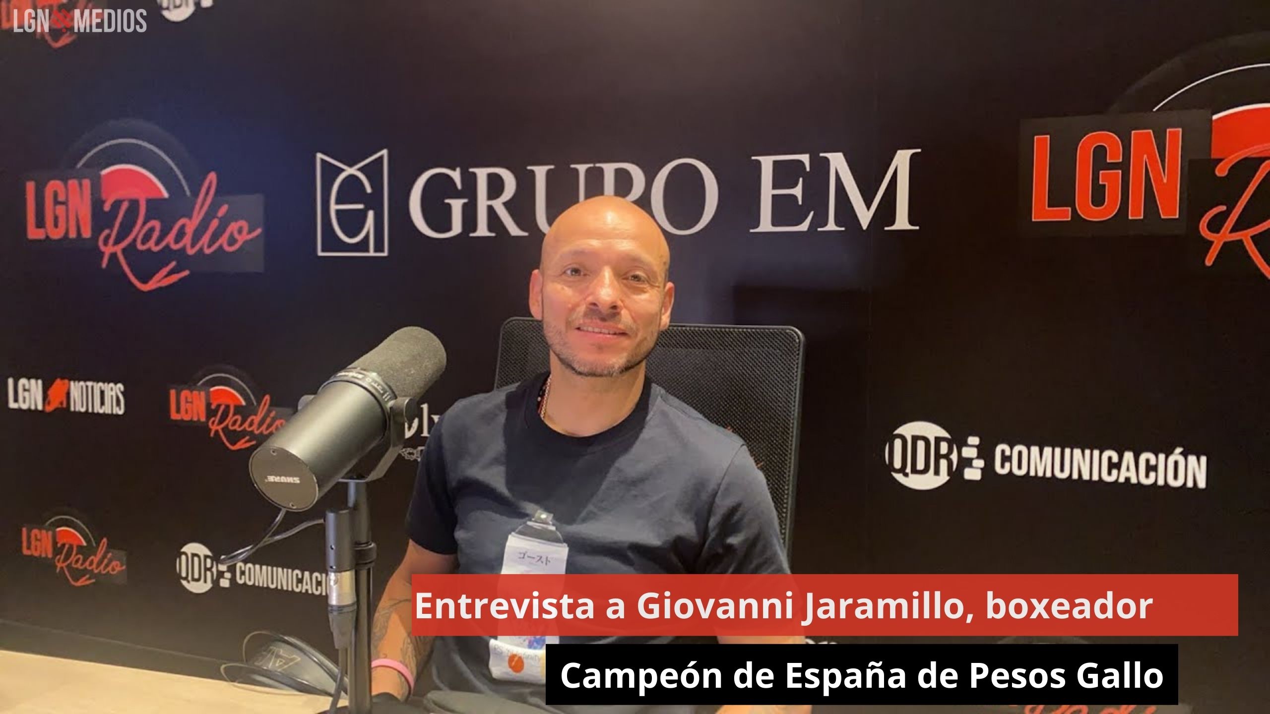 Entrevista a Giovanni Jaramillo, boxeador. Campeón de España de Pesos Gallo