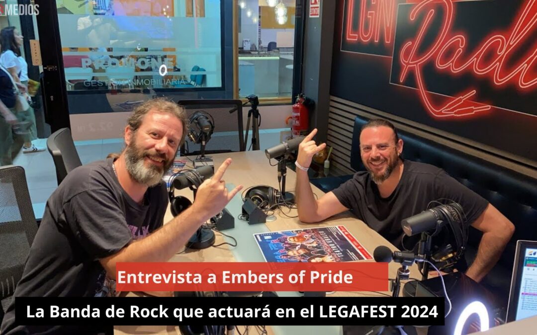 17/06/24 Entrevista a Embers of Pride. La Banda de Rock que actuará en el Legafest 2024