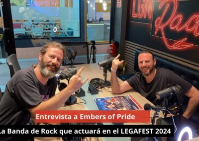 17/06/24 Entrevista a Embers of Pride. La Banda de Rock que actuará en el Legafest 2024