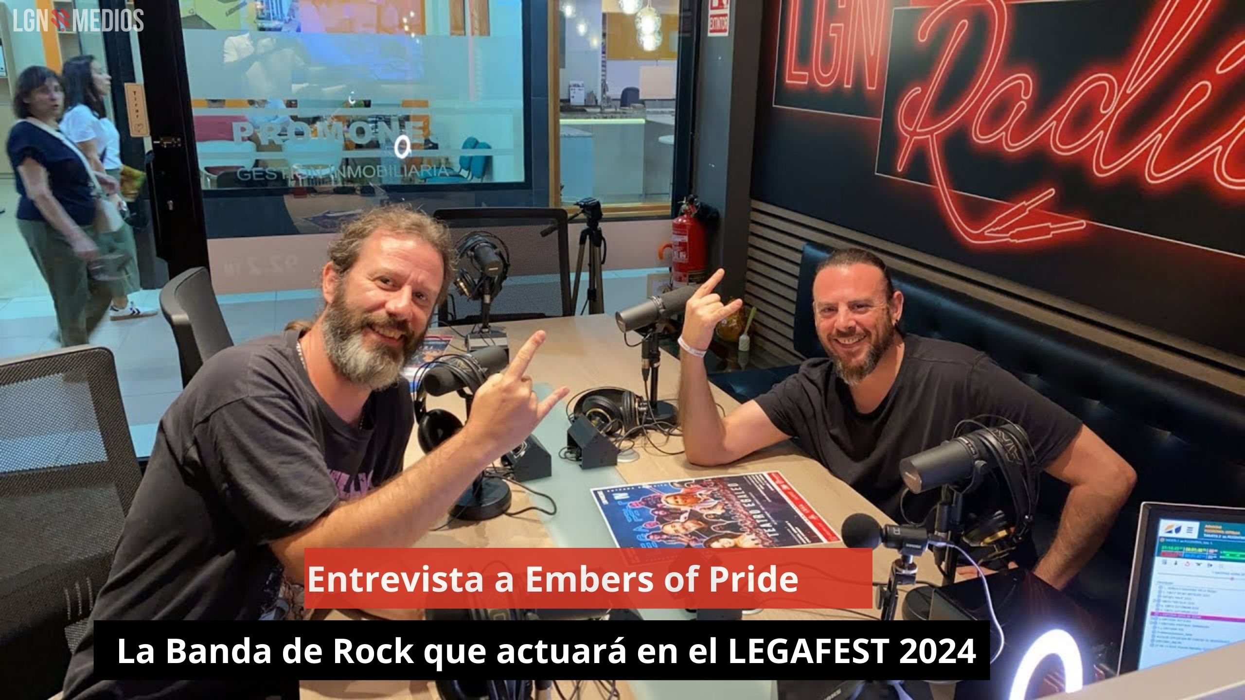 Entrevista a Embers of Pride. La Banda de Rock que actuará en el Legafest 2024