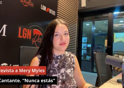 19/06/24 Entrevista a Mery Myles. Cantante “Nunca estás”