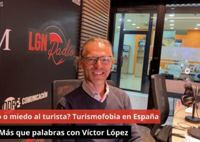 20/06/24 ¿Odio o miedo al turista? Turismofobia en España. Más que palabras con Víctor López