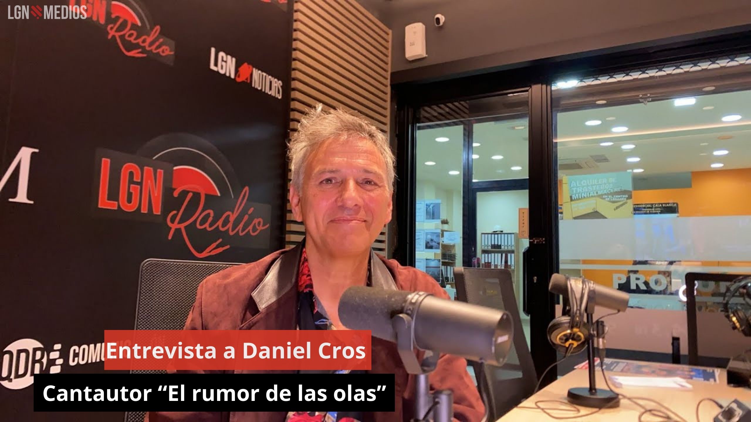 Entrevista a Daniel Cros. Cantautor “El rumor de las olas”