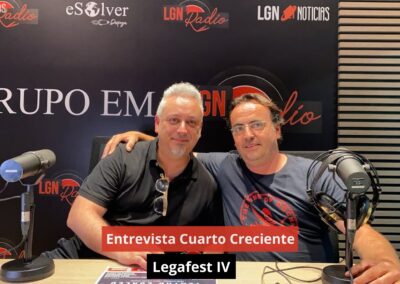 20/06/24 Entrevista a Cuarto Creciente. Legafest IV