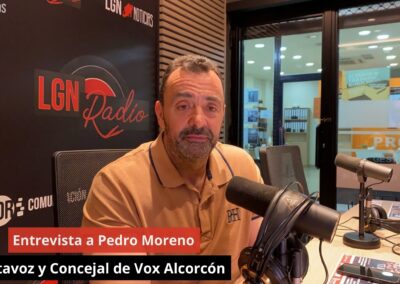 24/06/24 Entrevista a Pedro Moreno. Portavoz y Concejal de Vox Alcorcón