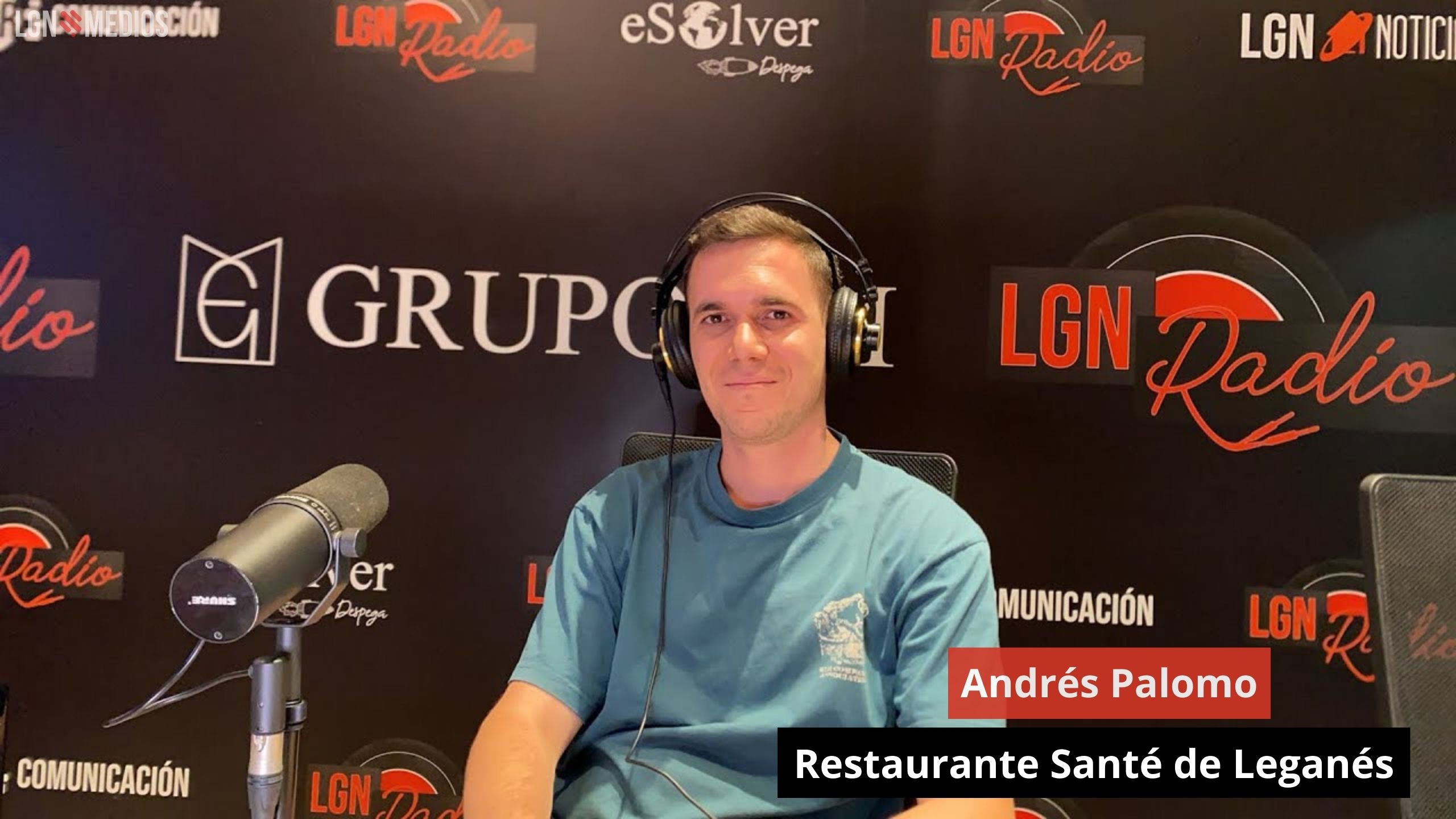 Andrés Palomo. Restaurante Santé de Leganés