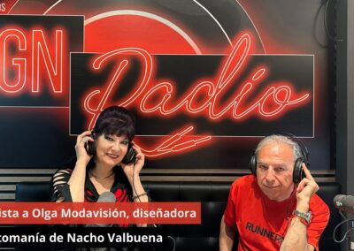 26/06/24 Entrevista a Olga Modavisión, diseñadora. Mitomanía de Nacho Valbuena