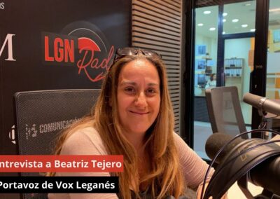 27/06/24 Entrevista a Beatriz Tejero. Portavoz de Vox Leganés