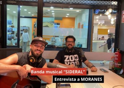 28/06/24 Entrevista a MORANES. Banda musical “SIDERAL”