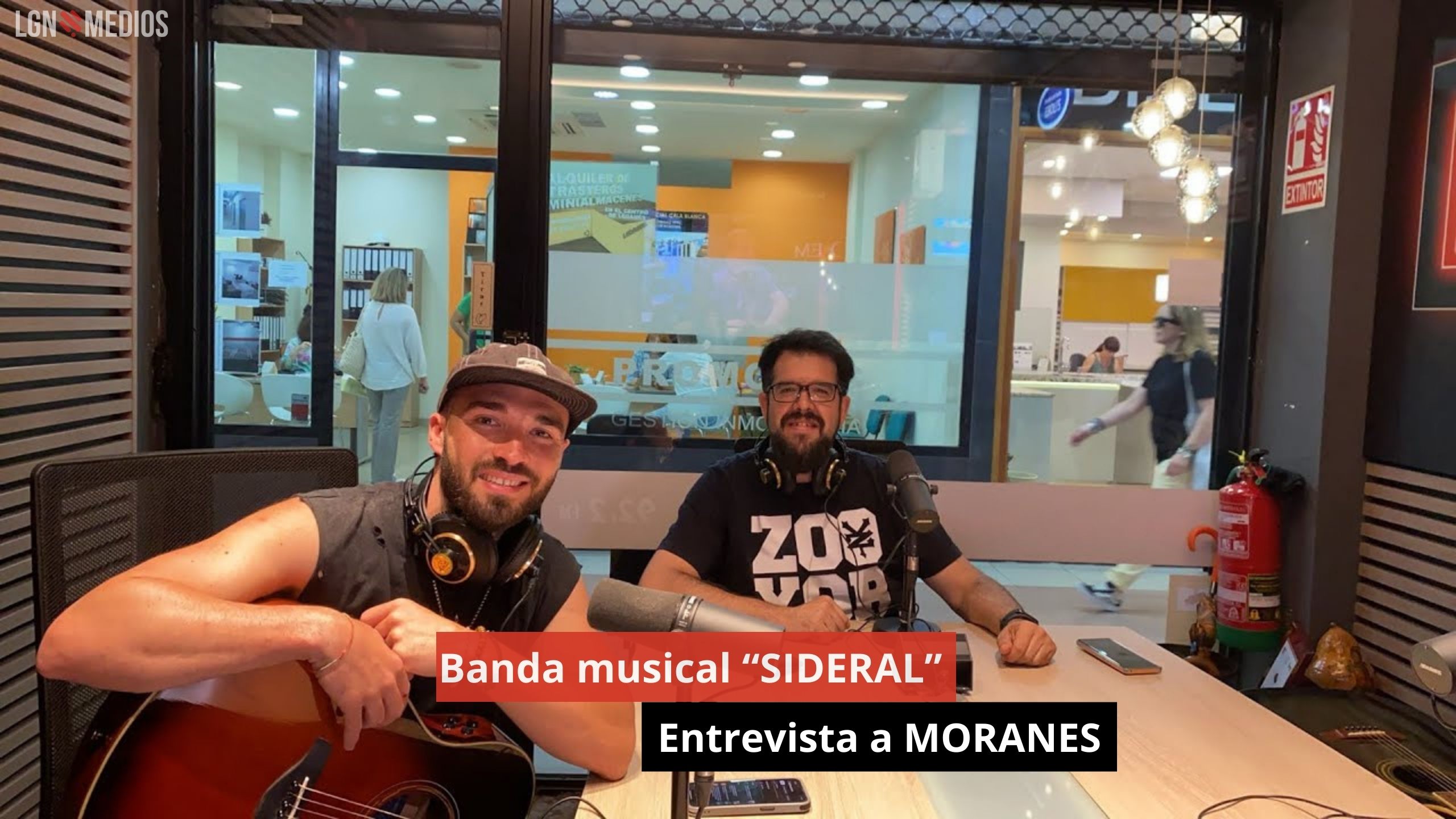 Entrevista a MORANES. Banda musical “SIDERAL”