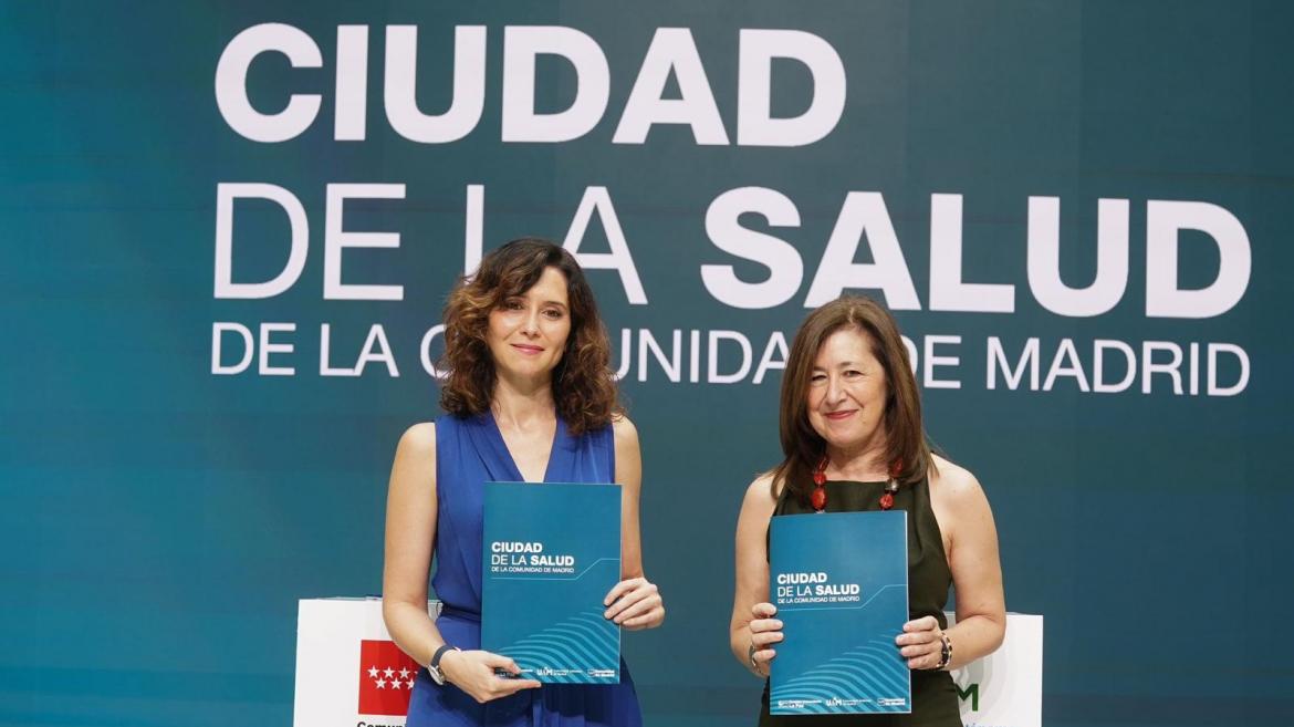 Díaz Ayuso presenta la Ciudad de la Salud: “Es el proyecto más importante de la Legislatura”