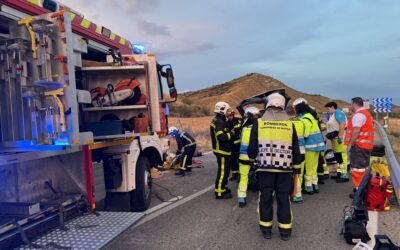 Un grave accidente de tráfico en Torres de la Alameda deja cuatro heridos