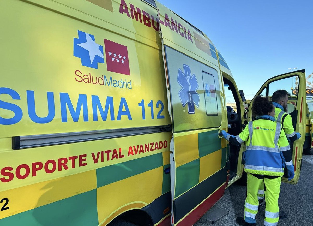 Un motociclista fallece en impactante accidente en la M-50 de San Fernando de Henares