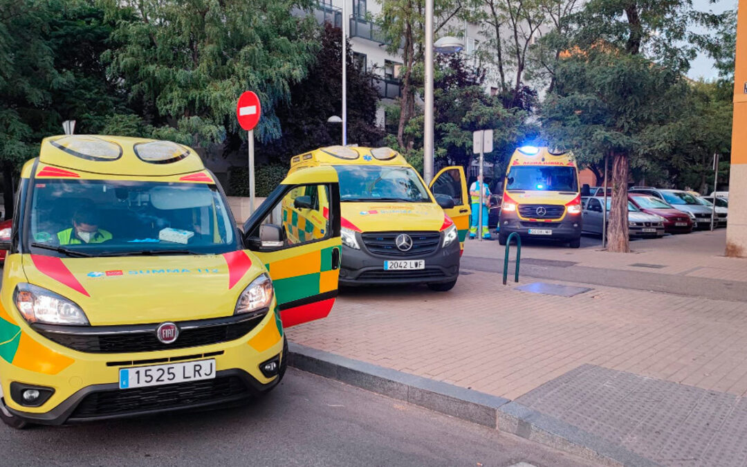 Una mujer de 88 años hospitalizada tras sufrir un golpe de calor en su vivienda en Madrid