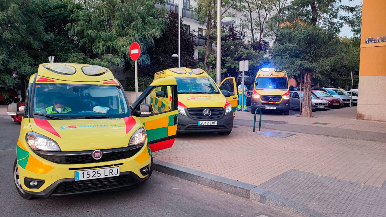 Una mujer de 88 años hospitalizada tras sufrir un golpe de calor en su vivienda en Madrid