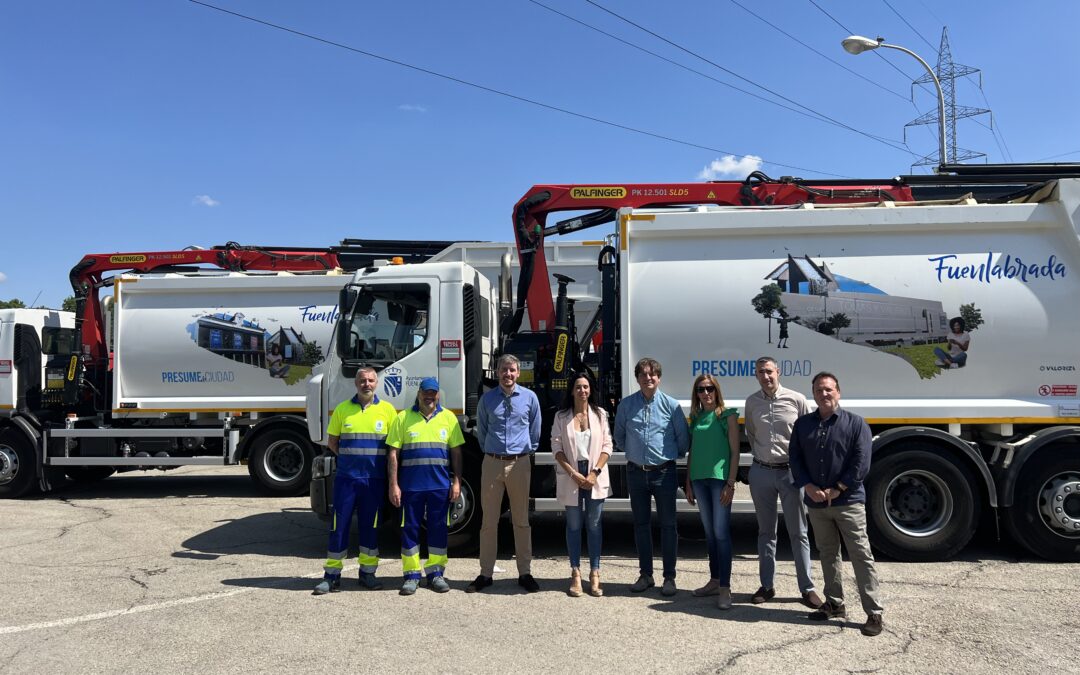 Fuenlabrada refuerza su flota de limpieza con 12 nuevos vehículos ECO