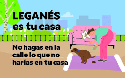 El Ayuntamiento lanza la campaña “Leganés es tu casa” para la recogida de excrementos caninos