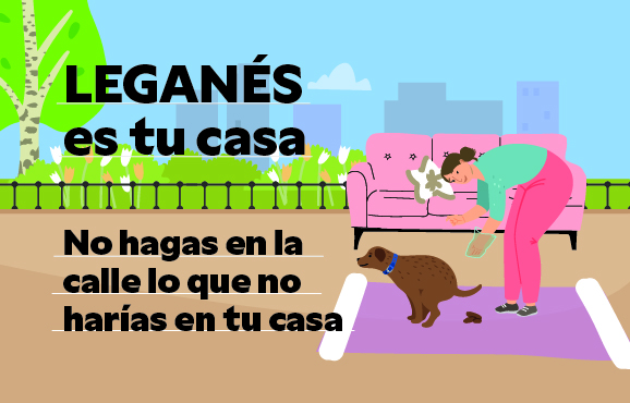 El Ayuntamiento lanza la campaña “Leganés es tu casa” para la recogida de excrementos caninos