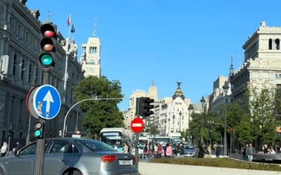 Madrid comienza a multar a los turismos con clasificación ambiental A a partir de hoy