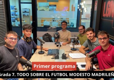 08/07/24 Primer programa. Grada 7. ⚽ 𝙏𝙊𝘿𝙊 𝙎𝙊𝘽𝙍𝙀 𝙀𝙇 𝙁Ú𝙏𝘽𝙊𝙇 𝙈𝙊𝘿𝙀𝙎𝙏𝙊 𝙈𝘼𝘿𝙍𝙄𝙇𝙀Ñ𝙊.