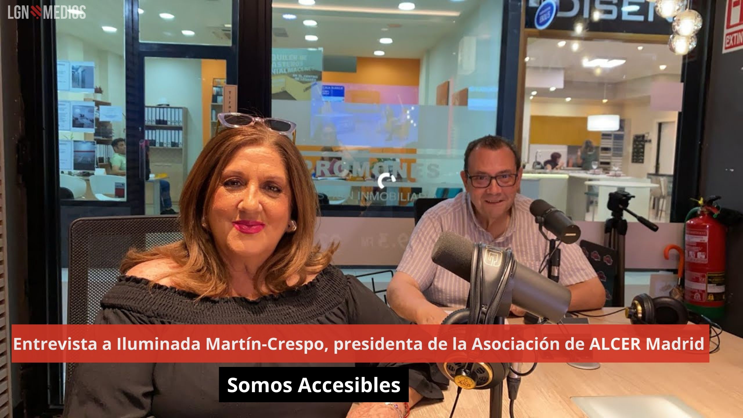 Entrevista a Iluminada Martín-Crespo, presidenta de ALCER-Madrid y paciente renal. Somos Accesibles