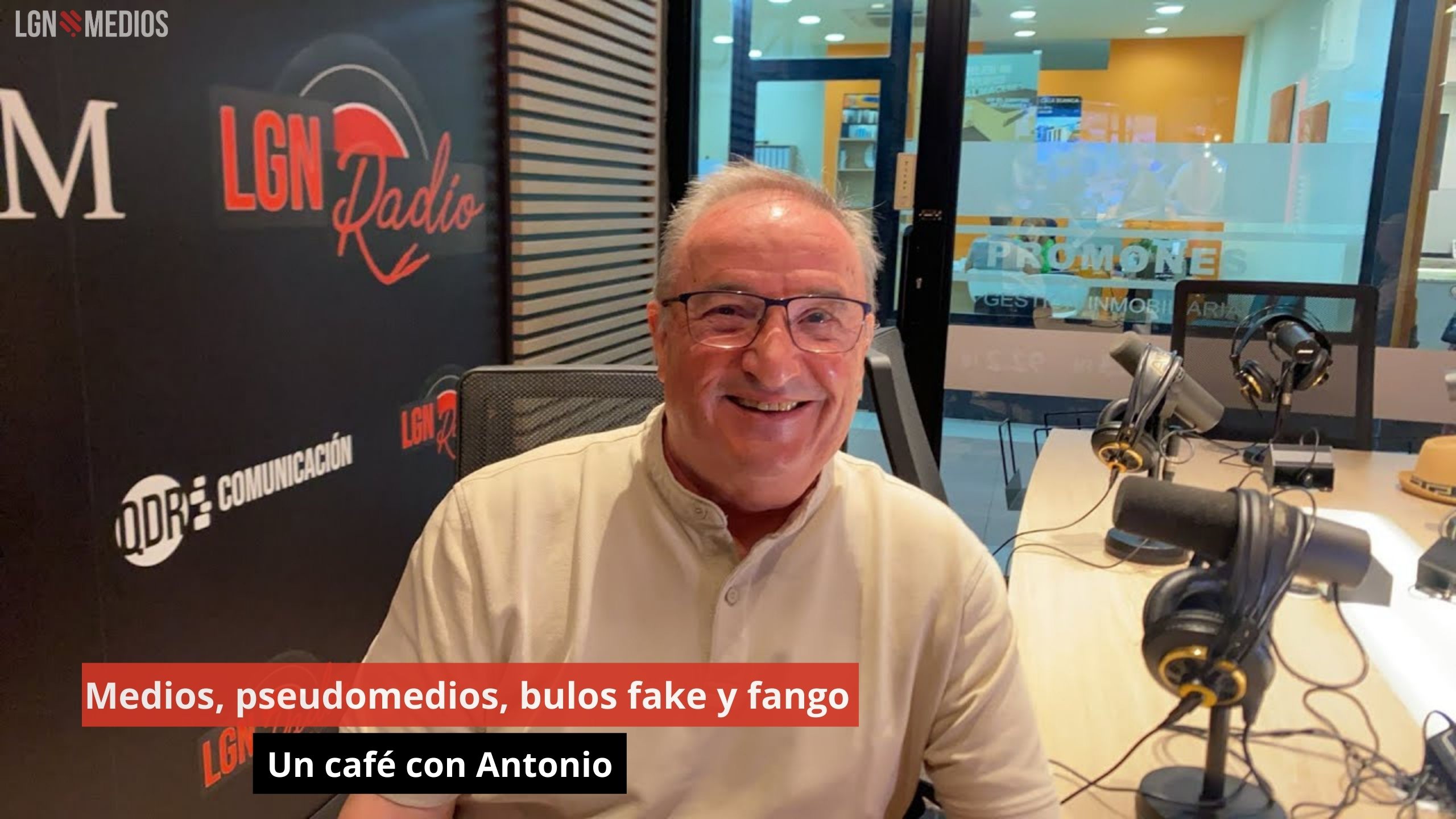 Medios, pseudomedios, bulos fake y fango. Un café con Antonio