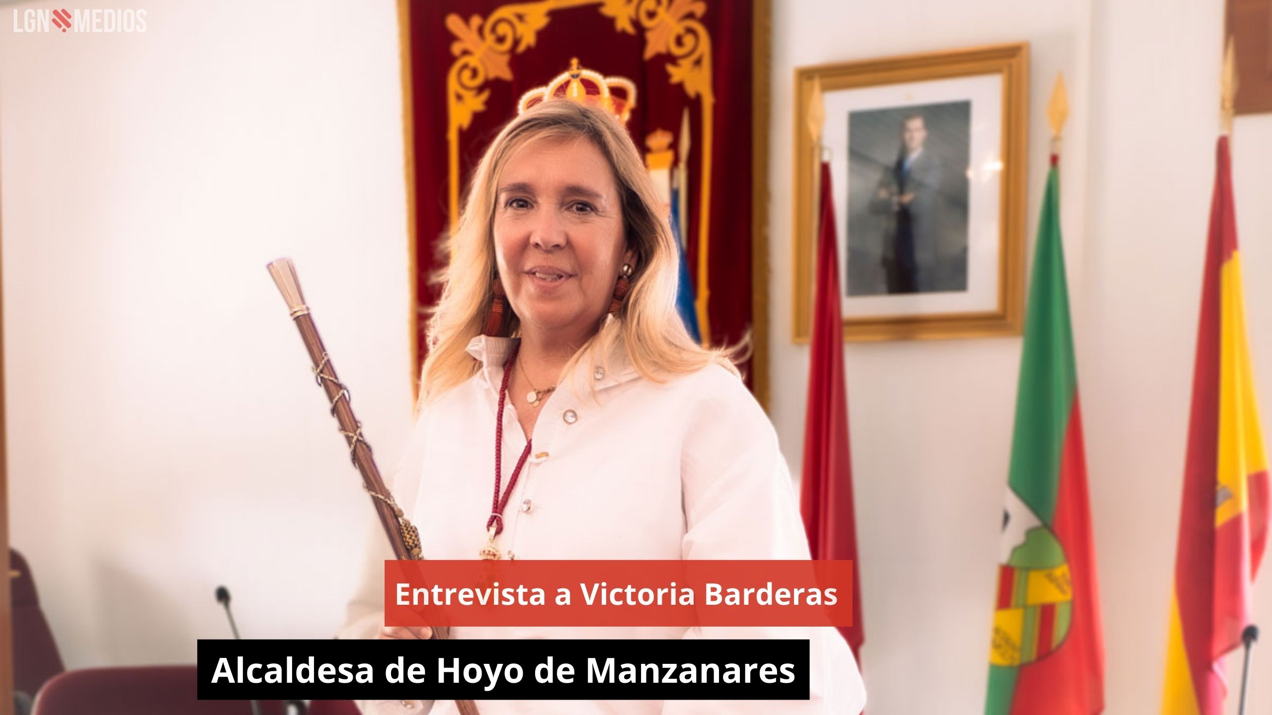 Entrevista a Victoria Barderas. Alcaldesa de Hoyo de Manzanares