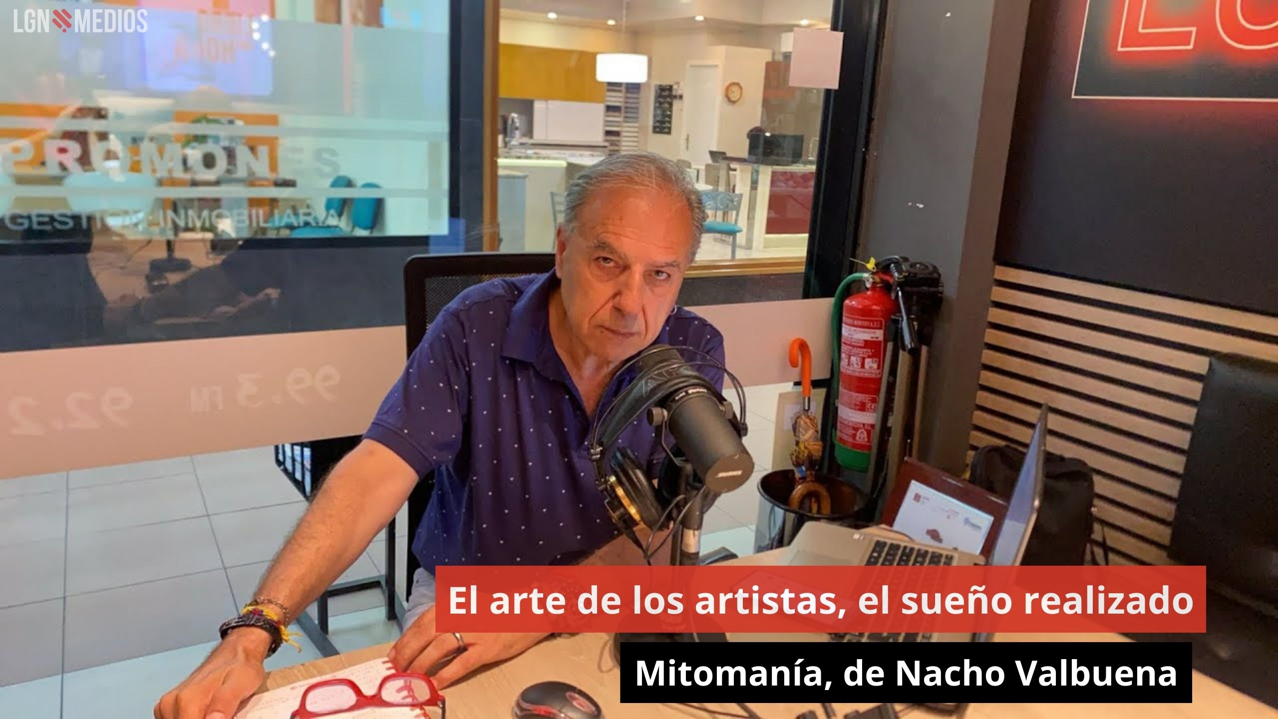 El arte de los artistas, el sueño realizado. Mitomanía, de Nacho Valbuena