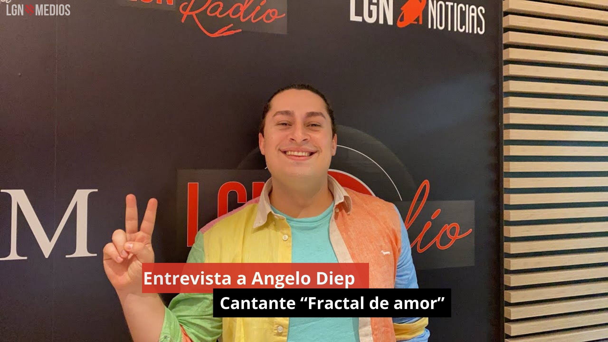 Entrevista a Angelo Diep. Cantante “Fractal de amor”