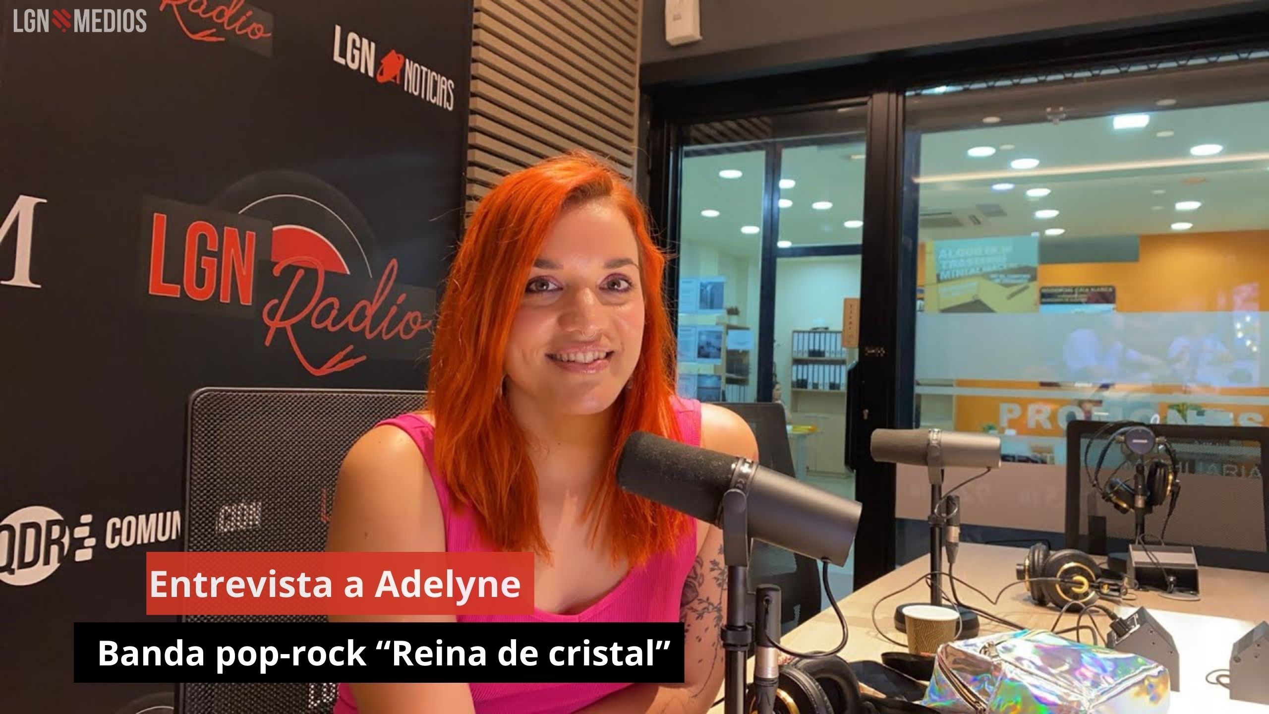 Entrevista a Adelyne. Banda pop-rock.“Reina de cristal”