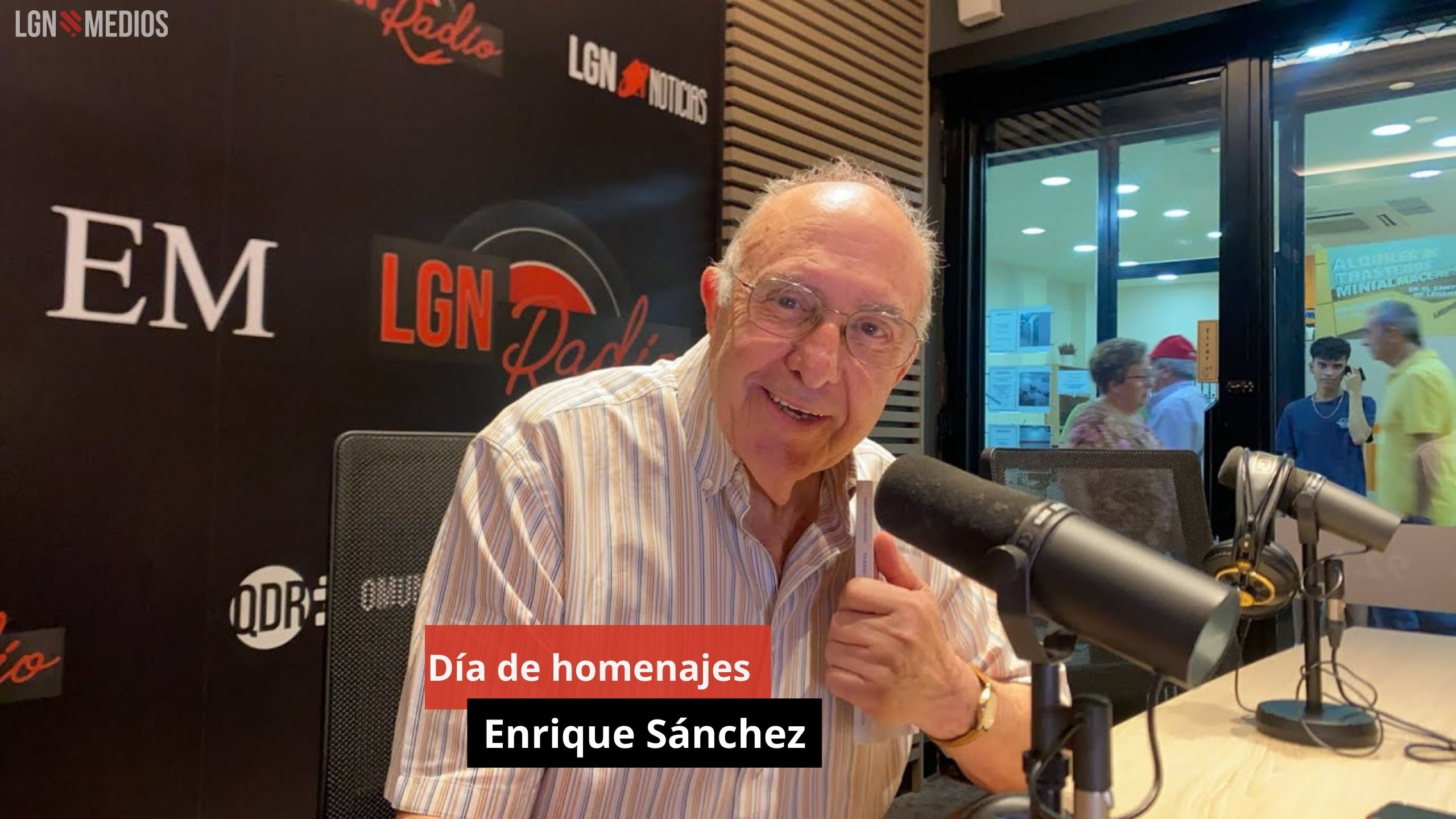 Día de homenajes. Enrique Sánchez