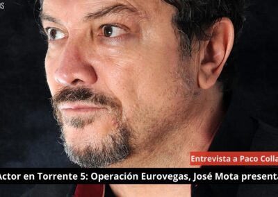 10/07/24 Entrevista a Paco Collado. Actor en Torrente 5: Operación Eurovegas, José Mota presenta…