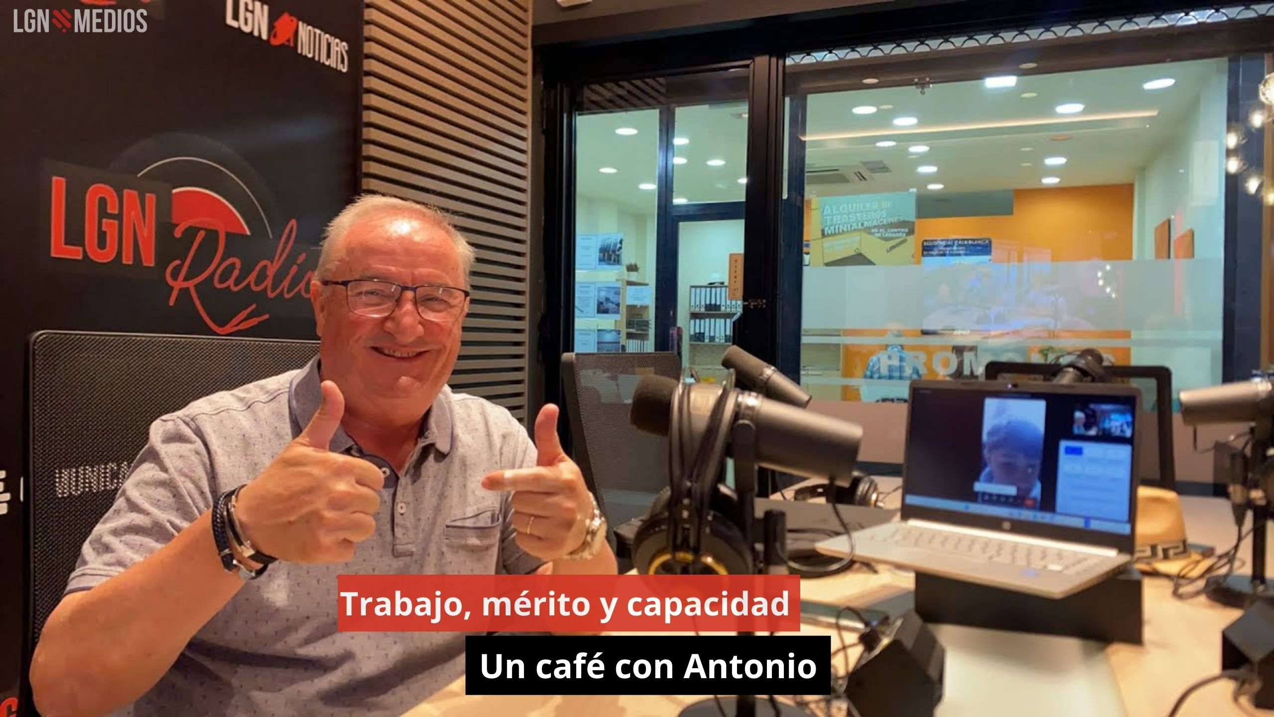 Trabajo. mérito y capacidad. Un café con Antonio