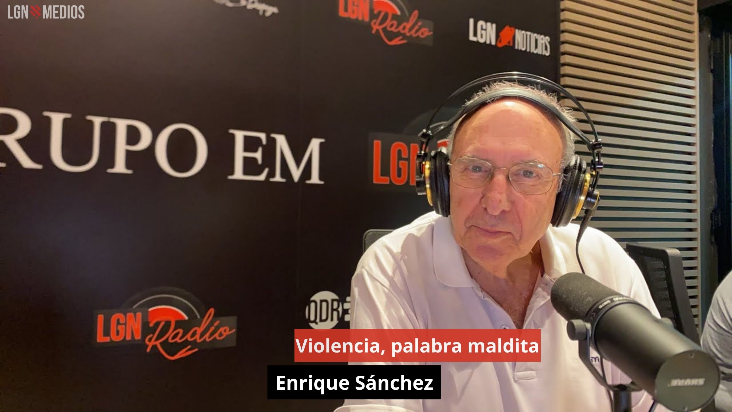 Violencia. palabra maldita. Enrique Sánchez