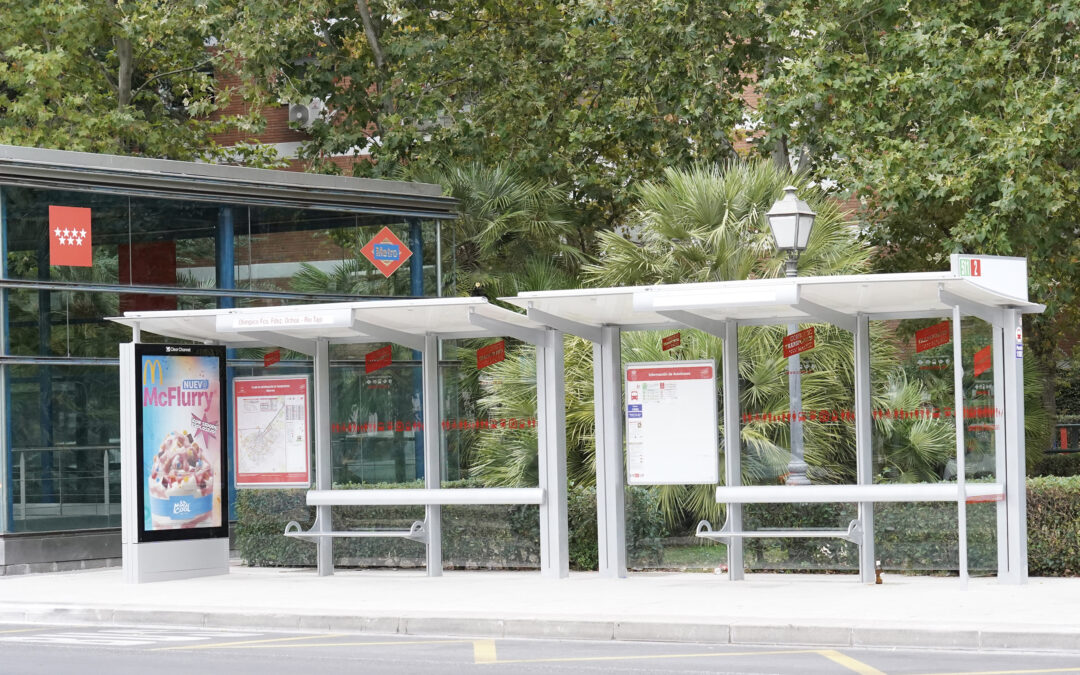 Alcorcón inaugura nueva parada de autobús en Puerta del Sur para mejorar la movilidad