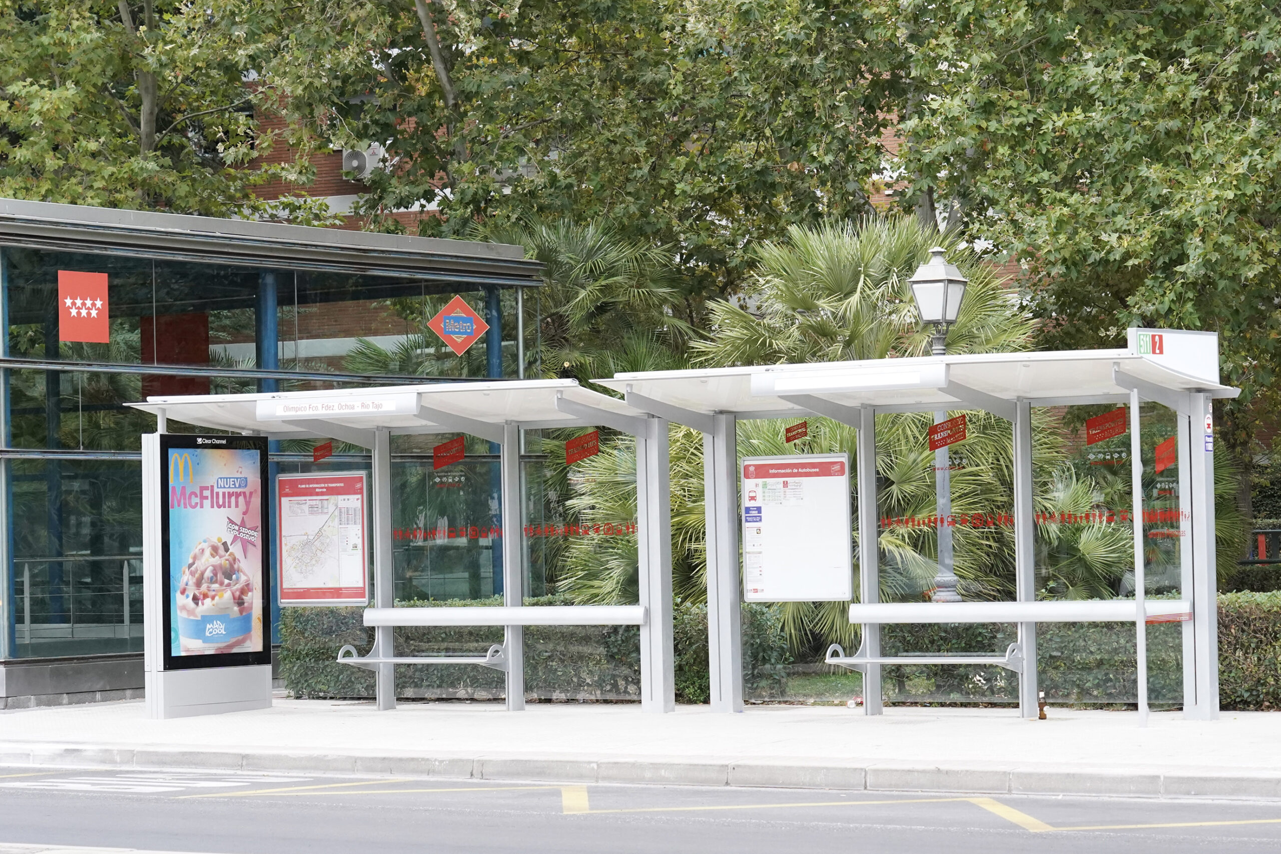 Alcorcón inaugura nueva parada de autobús en Puerta del Sur para mejorar la movilidad