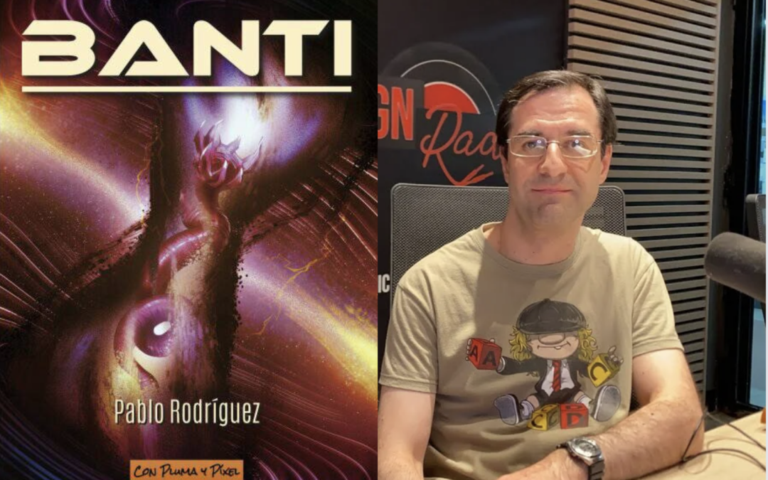 Pablo Rodríguez, finalista en los Premios Ignotus 2024 con su primera novela, Banti